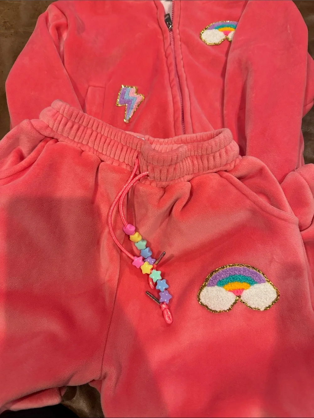 Lola and The Boys Sweatsuit Set